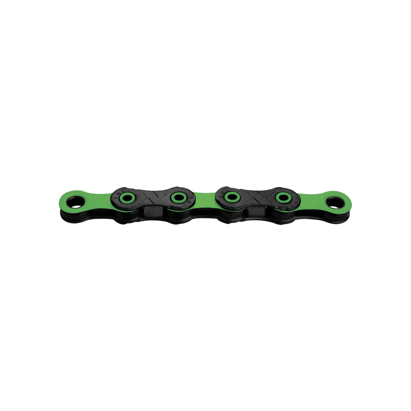 Kmc Catena DLC 12v Black/Green 126maglie