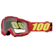 100% Maschera MTB Accuri Goggle Saarinen Clear Lens