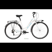 Elios City Bike Riva D Woman 6v Bianco Perlato/Azzurro