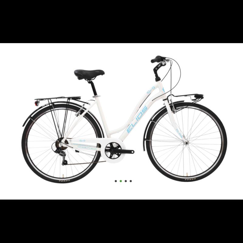 Elios City Bike Riva D Woman 6v Bianco Perlato/Azzurro