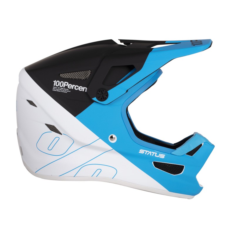 100% Casco Status Garda Blu/Bianco/Nero