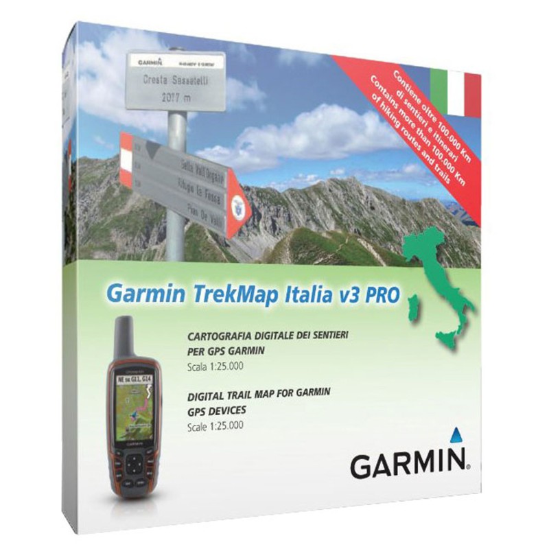 Garmin TrekMap Italia V3 Pro