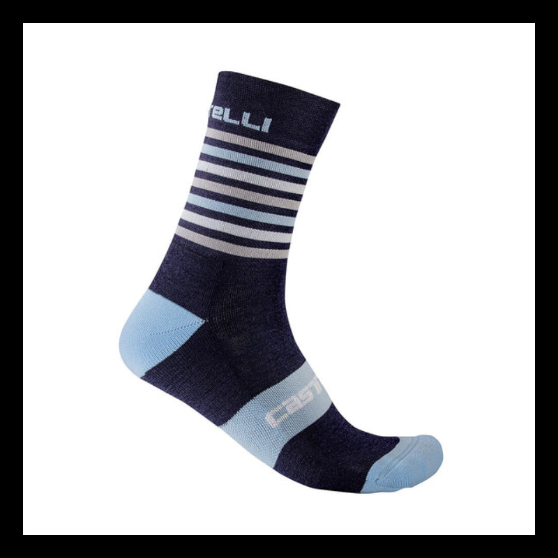 Castelli Calzini Invernali Gregge 15 Savile Blue/Dusk Blue