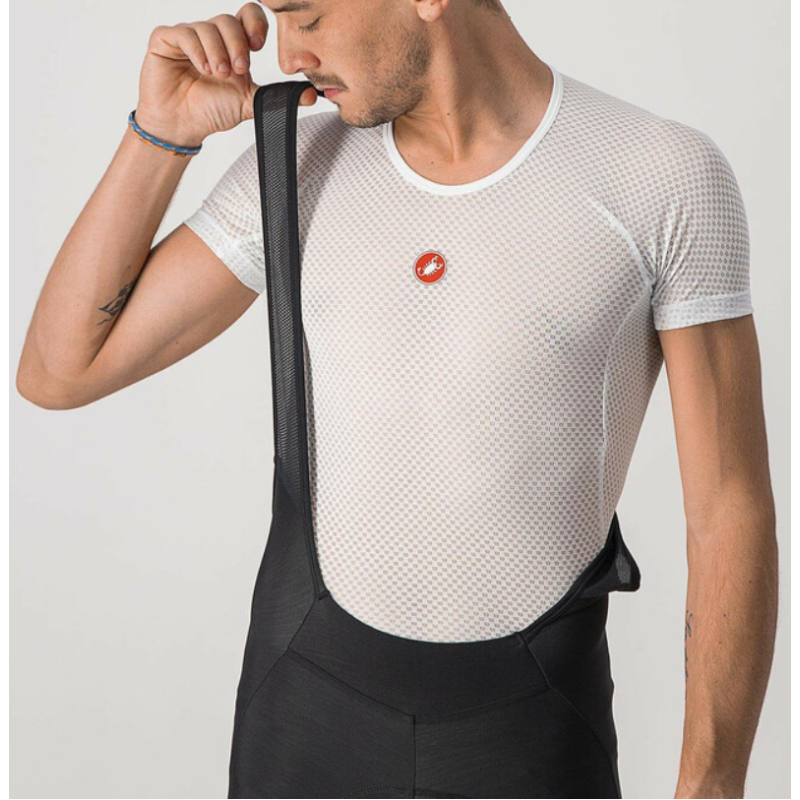 Castelli Calzamaglia Velocissimo 5 Black/Silver Reflex