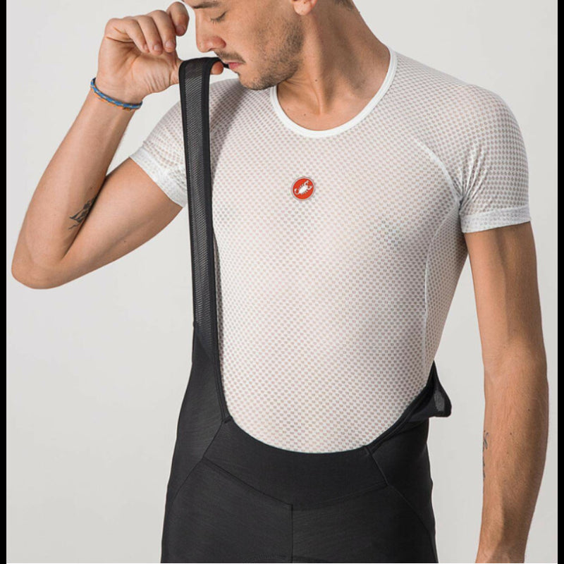 Castelli Calzamaglia Velocissimo 5 Black/Silver Reflex