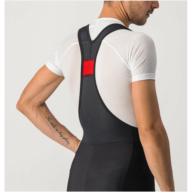 Castelli Calzamaglia Velocissimo 5 Black/Silver Reflex