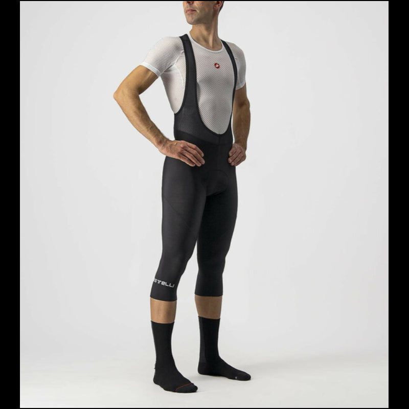 Castelli Salopette 3/4 Entrata Thermal Black