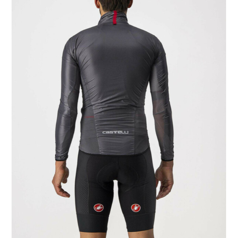 Castelli Mantellina Aria Shell Jacket Dark Gray