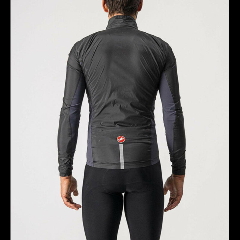 Castelli Mantellina Antivento Squadra Stretch Black/Dark Gray