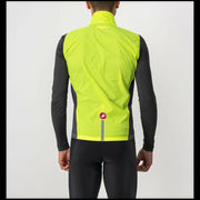 Castelli Gilet Antivento Squadra Stretch Yellow Fluo/Dark Gray