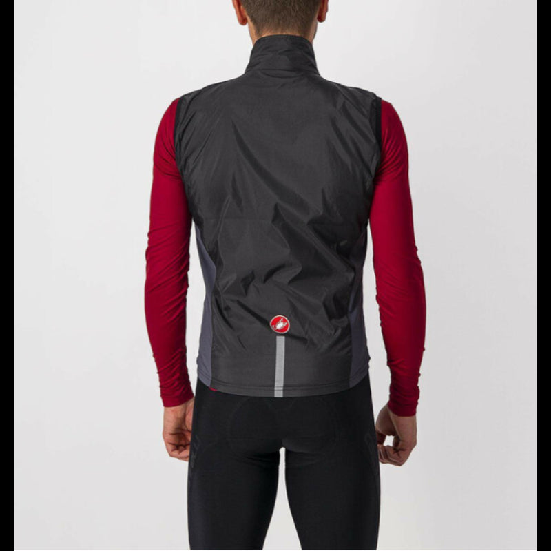 Castelli Gilet Antivento Squadra Stretch Black/Dark Gray