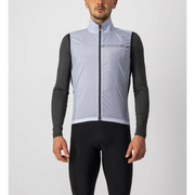 Castelli Gilet Antivento Squadra Stretch Silver Gray/Dark Gray