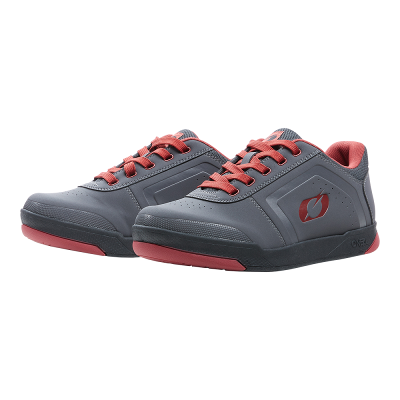 O'Neal Scarpe Pinned Flat Pedal V.22 Gray/Red