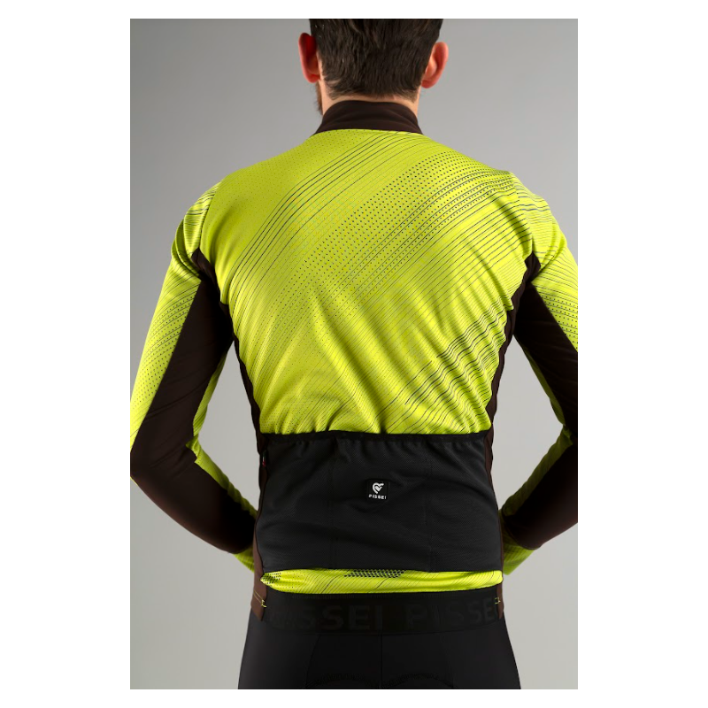 Pissei Giubbino Invernale Monviso Heavy Nero/Lime