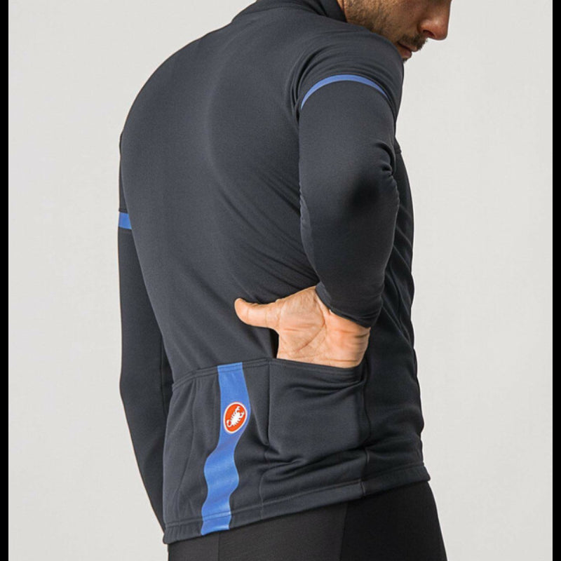 Castelli Maglia Fondo 2 Antracite/Blue