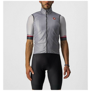 Castelli Gilet Antivento Aria Silver Gray