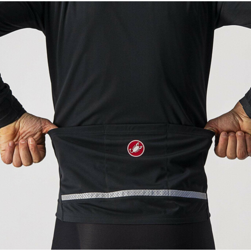 Castelli Giubbino Go Jacket Nero/Bianco