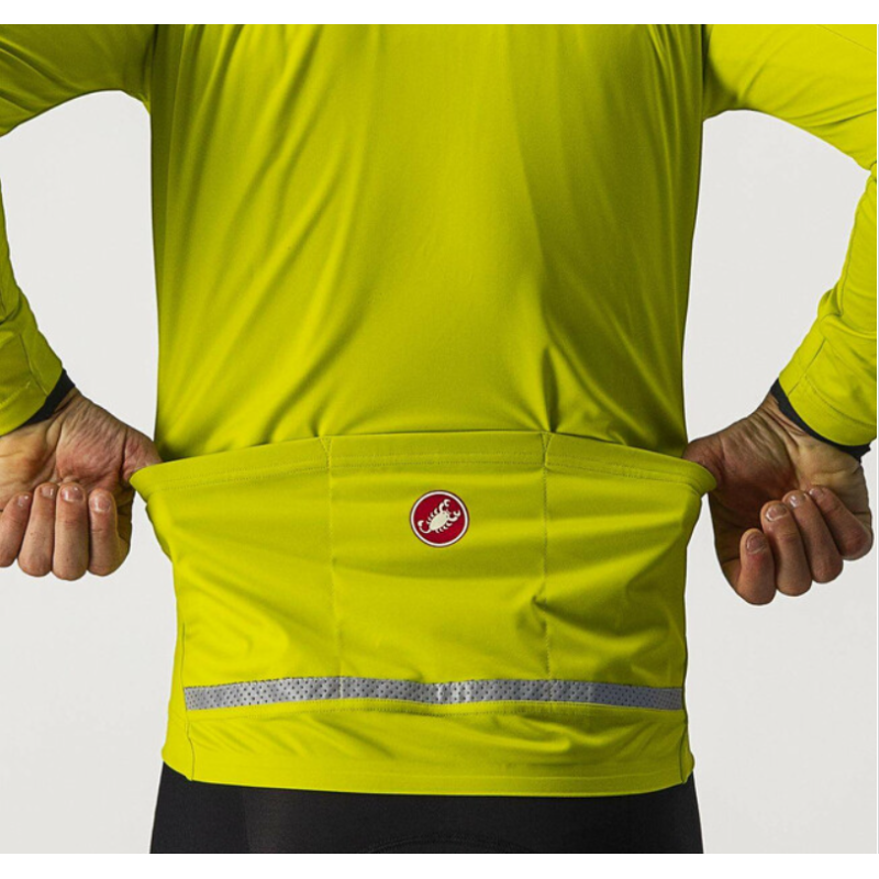 Castelli Giubbino Go Jacket Giallo/Grigio