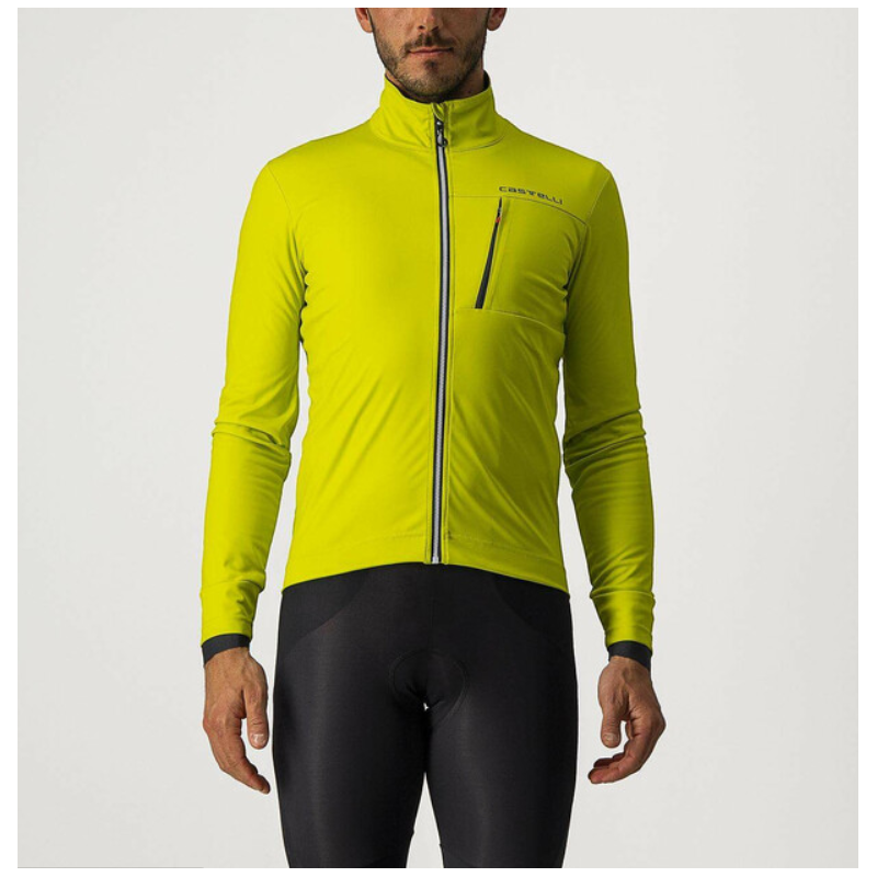 Castelli Giubbino Go Jacket Giallo/Grigio