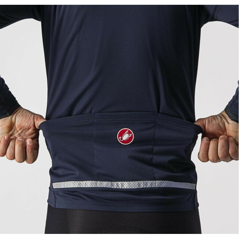 Castelli Giubbino Go Jacket Saville Blu