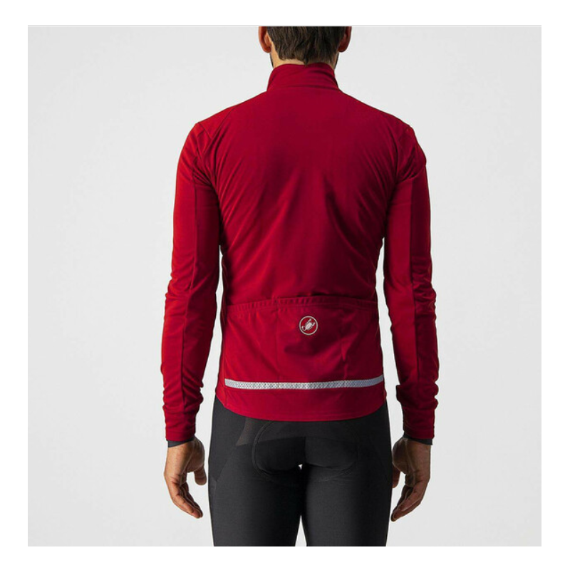 Castelli Giubbino Go Jacket Rosso/Arancio