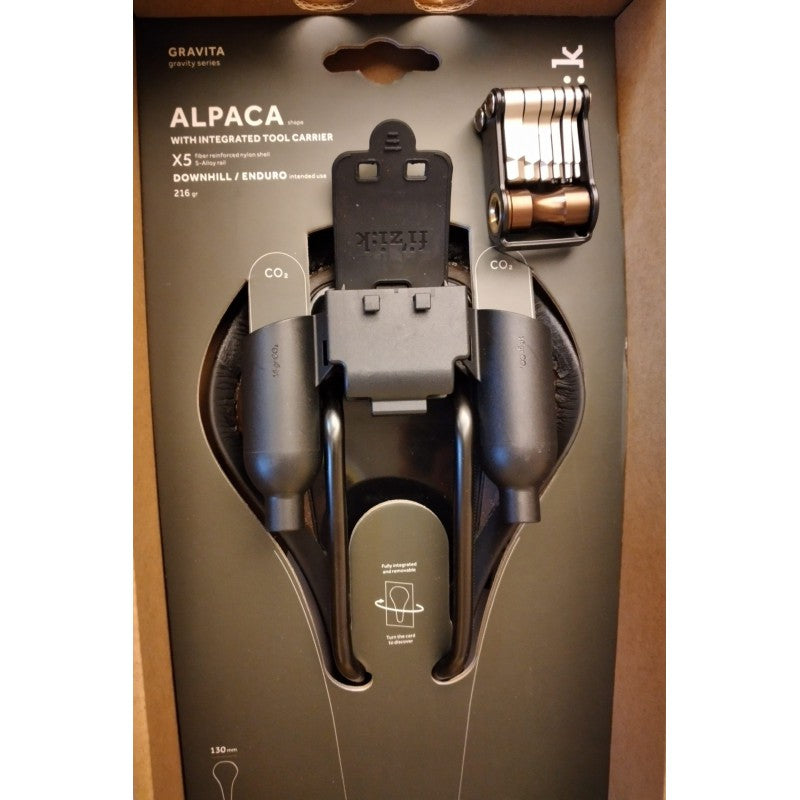Fizik Sella Gravita Alpaca X5 + Kit