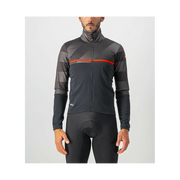 Castelli Giubbino Finestre Black/Dark Gray-Red