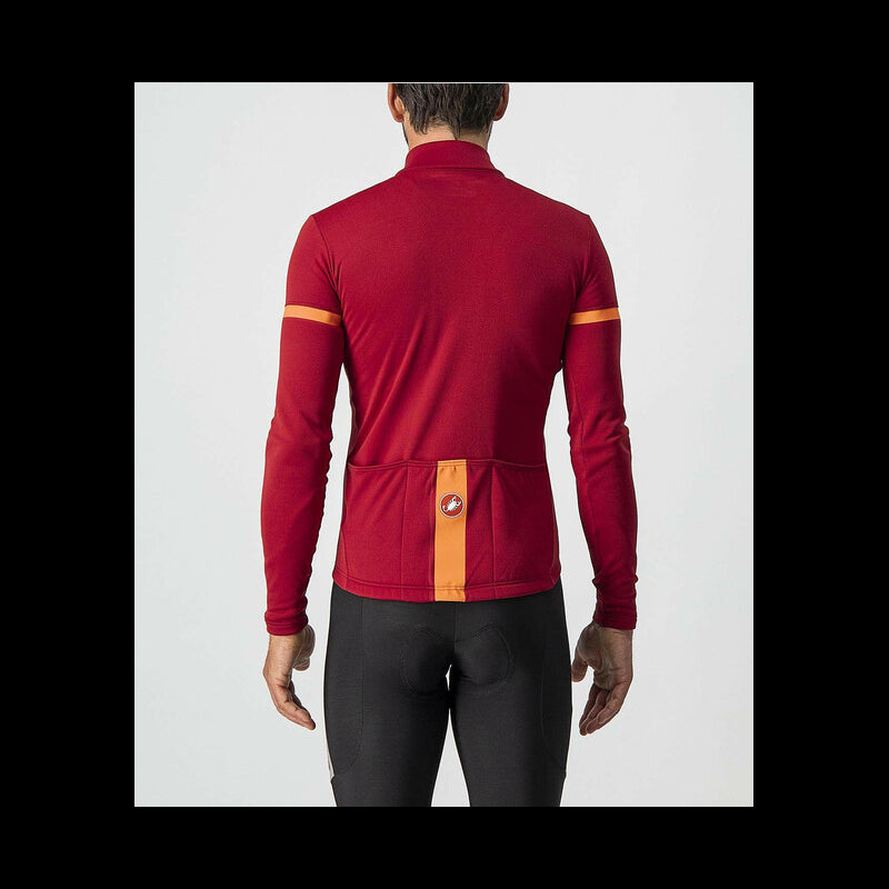 Castelli Maglia Fondo 2 Pro Red/Orange Reflex