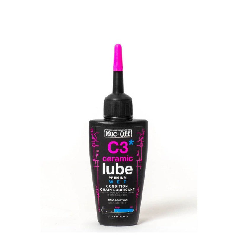 Muc-Off Lubrificante Catena C3 Wet Ceramic Lube 50ml