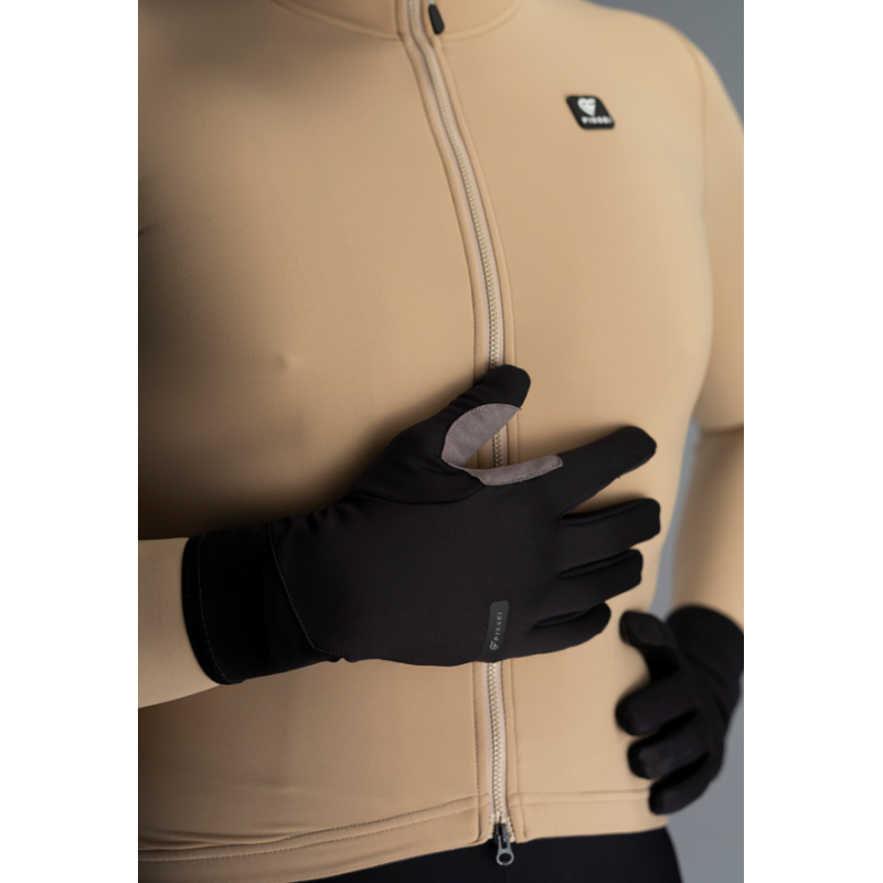 Pissei Guanti Invernali Ciclone Nero