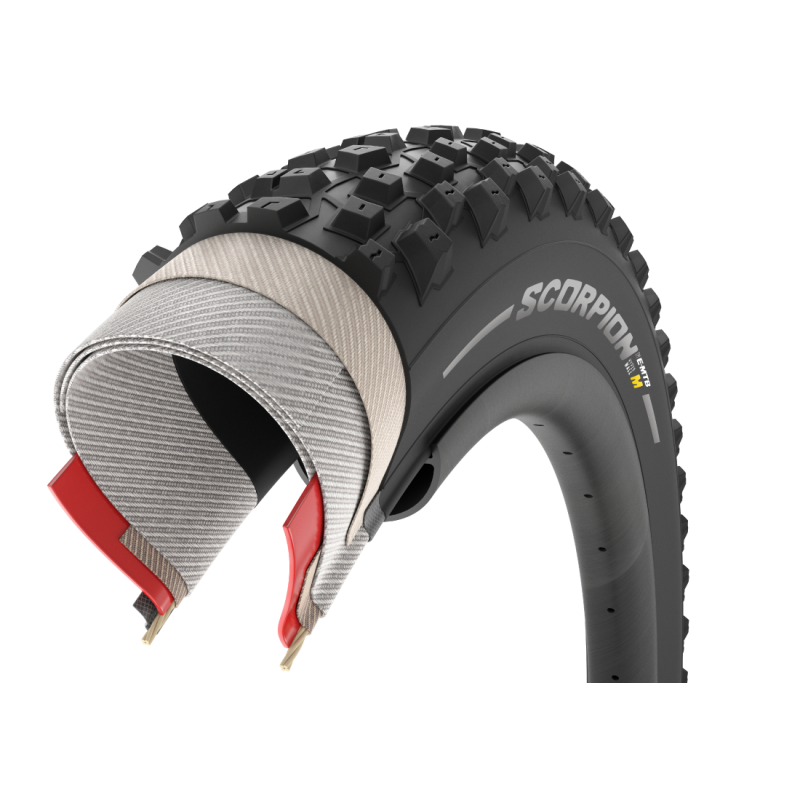 Pirelli Copertura e-MTB Scorpion Enduro Rear Mixed Terrain 27.5x2.60"