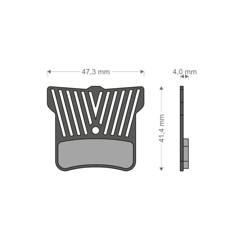 Brenta Pastiglie Light Tech Avid Elixir 1-9