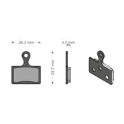 Brenta Pastiglie Sinterizzate Avid XO - Elixir 7/9 Trail - Sram RSC-RS-R-T-Guide Ult.