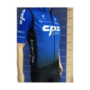 Pissei Gilet Antivento Rolle CPS Azzurro Pois Bianco