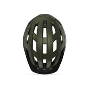 Met Casco Allroad Verde Oliva Iridescente Opaco