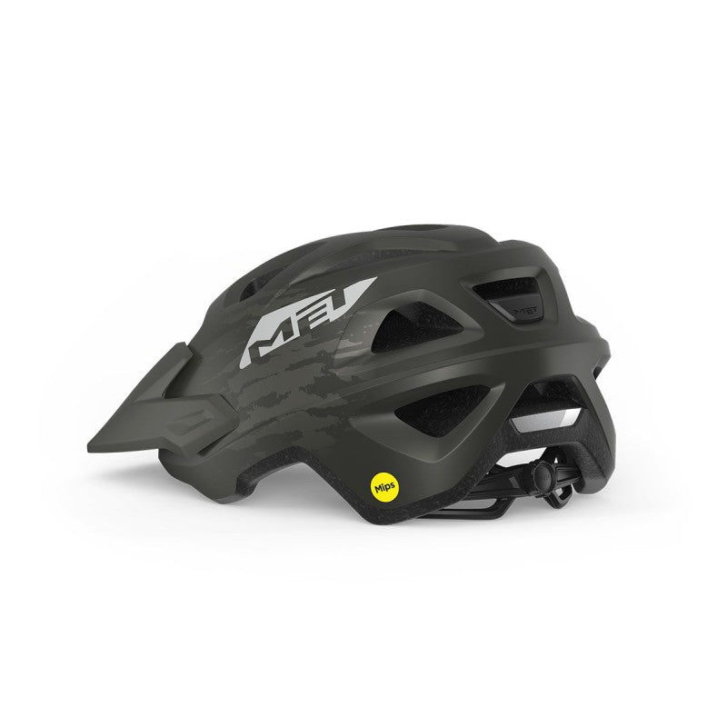 Met Casco Echo Mips Titanio Metallizzato Opaco