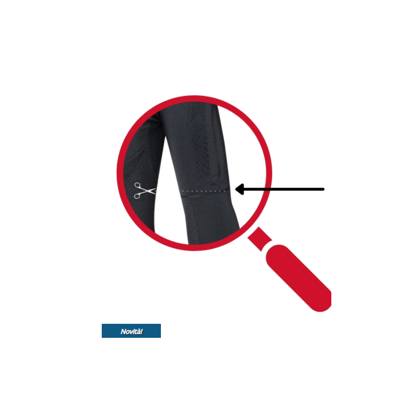 Biotex Intimo Lupetto Ingamba Nero