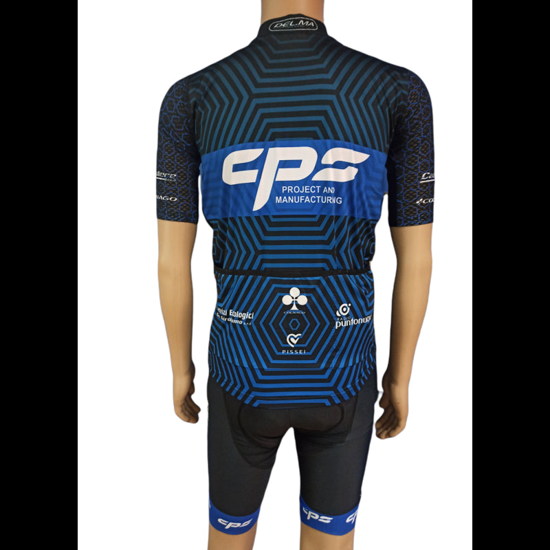 Pissei Completo Estivo CPS Professional Team Nero/Blu