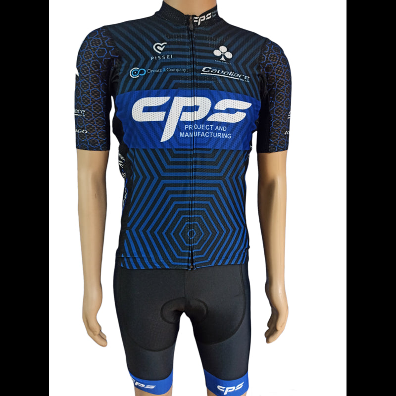 Pissei Completo Estivo CPS Professional Team Nero/Blu