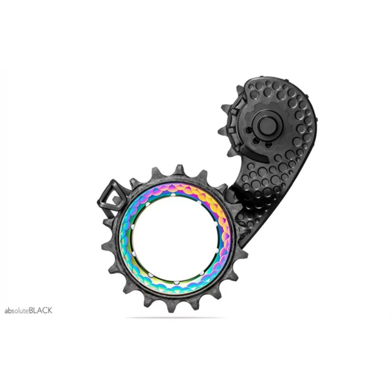 AbsoluteBlack Gabbia Cambio  Sram AXS Red/Force HollowCage Rainbow