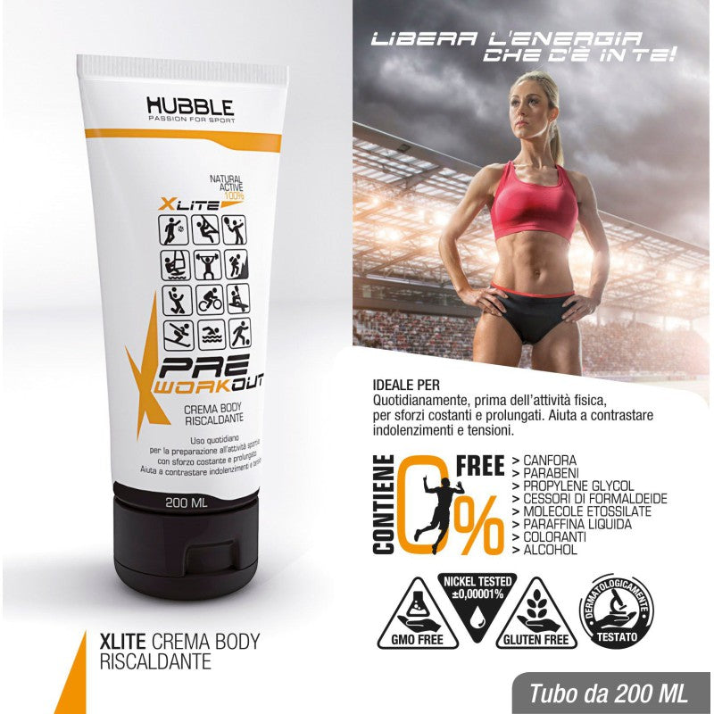 Hubble Crema Xlite Body Riscaldante 200ml