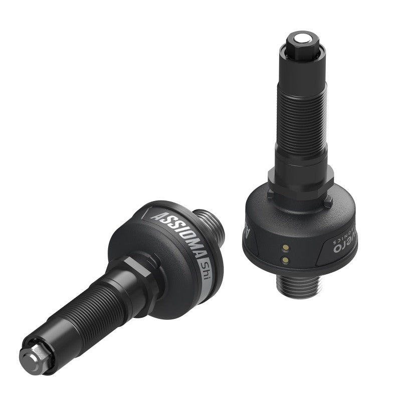 CZ Perno Con Cerchio Duo - Pendente In Zirconia Cubica Con Cerchio 18 Mm, Finitura Argento