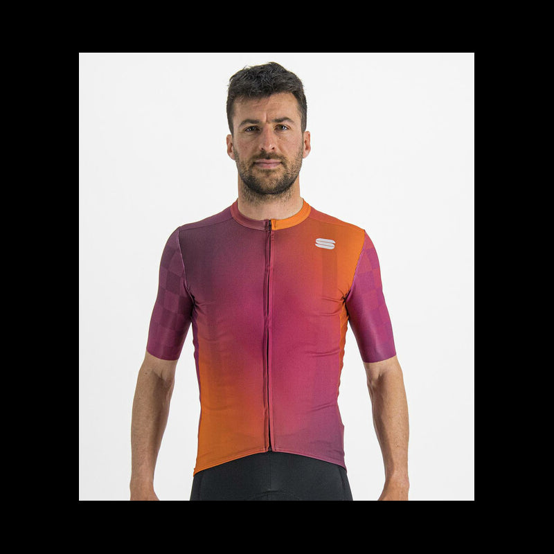Sportful Maglia Rocket Cyclamen Carrot Prune