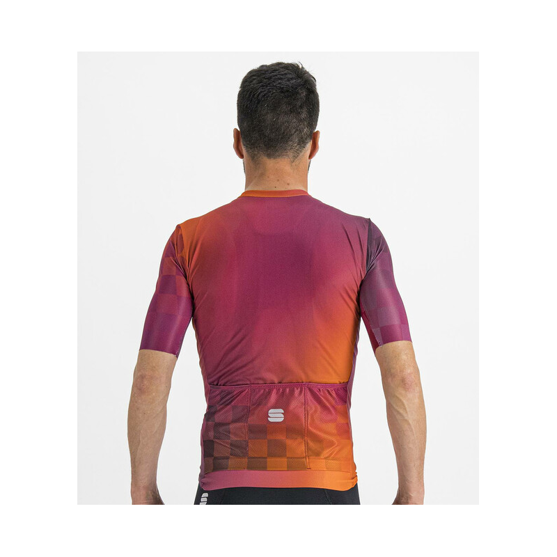 Sportful Maglia Rocket Cyclamen Carrot Prune
