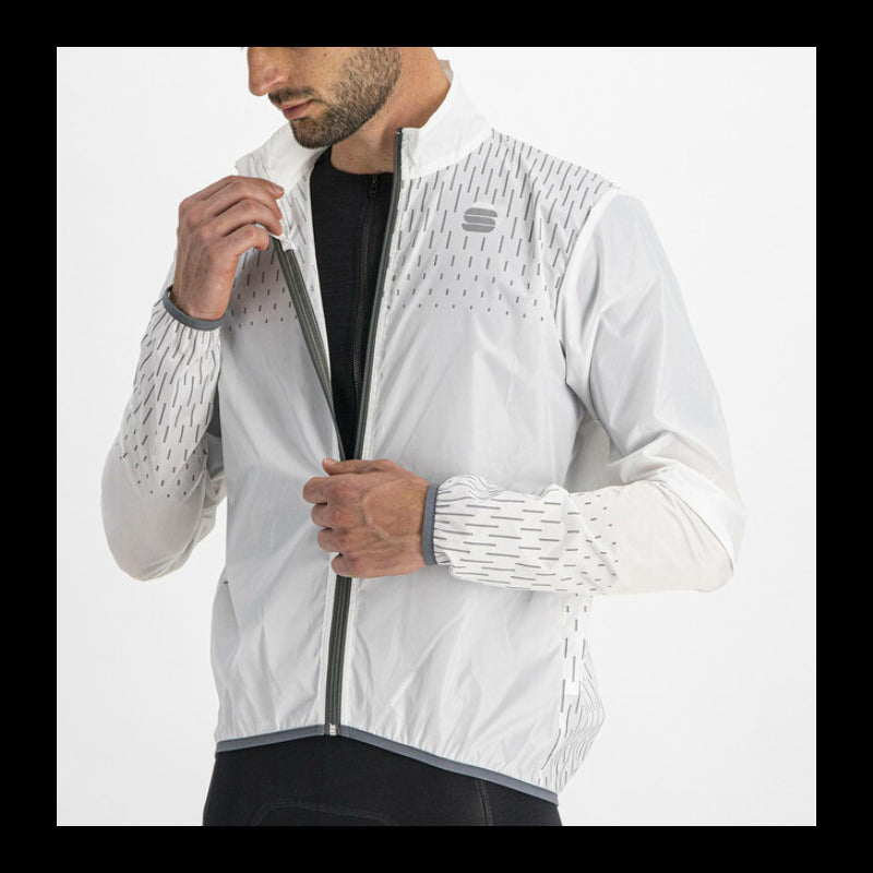 Sportful Mantellina Antivento Reflex Bianco