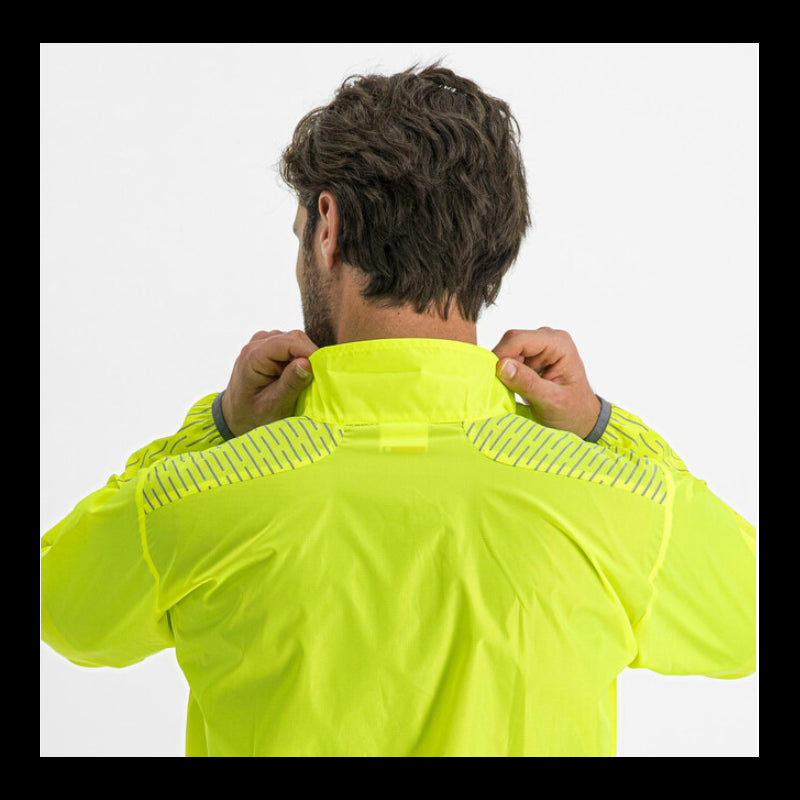 Sportful Mantellina Antivento Reflex Giallo Fluo