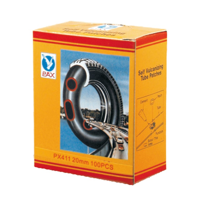 Pax Pezze Riparazione Camere D'aria 35mm 50Pz.
