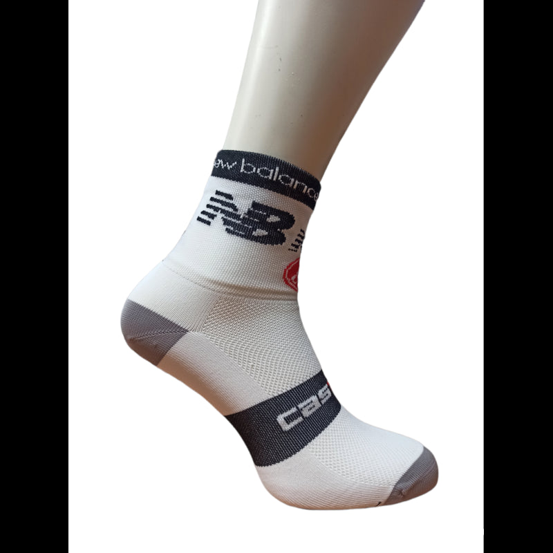 Castelli Calzini Estivi  New Balance 9 White/Black