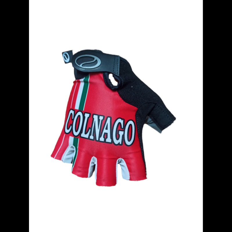 Parentini Guanti Lycra Colnago Rosso