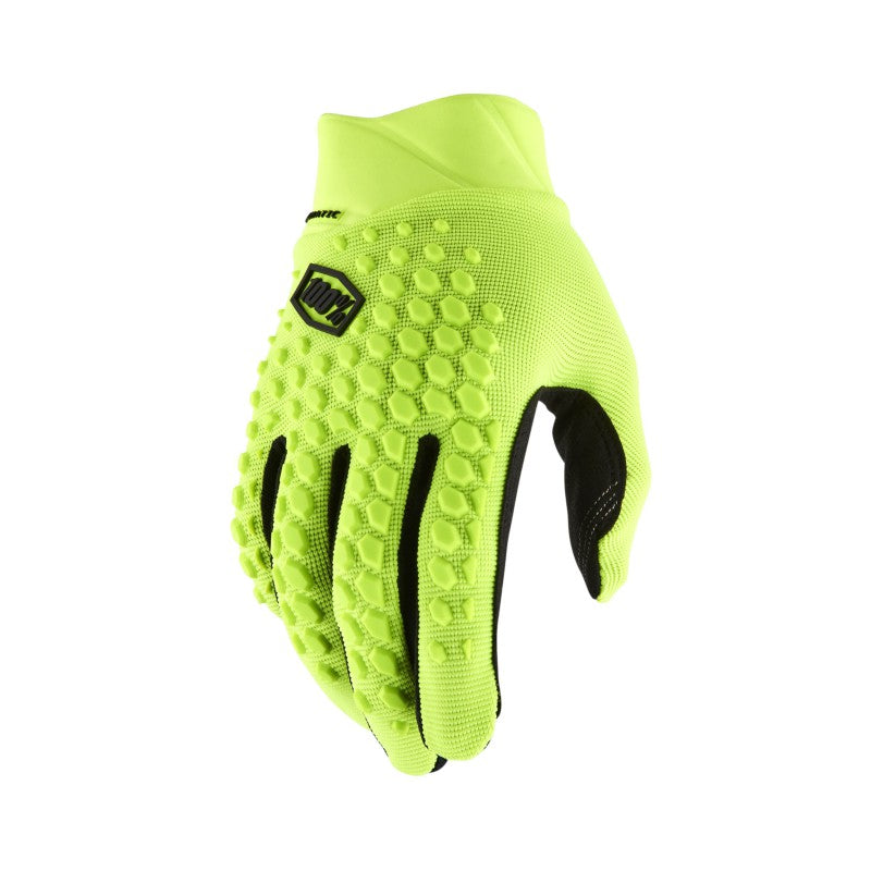 100% Guanti Geomatic'22 Giallo Fluo
